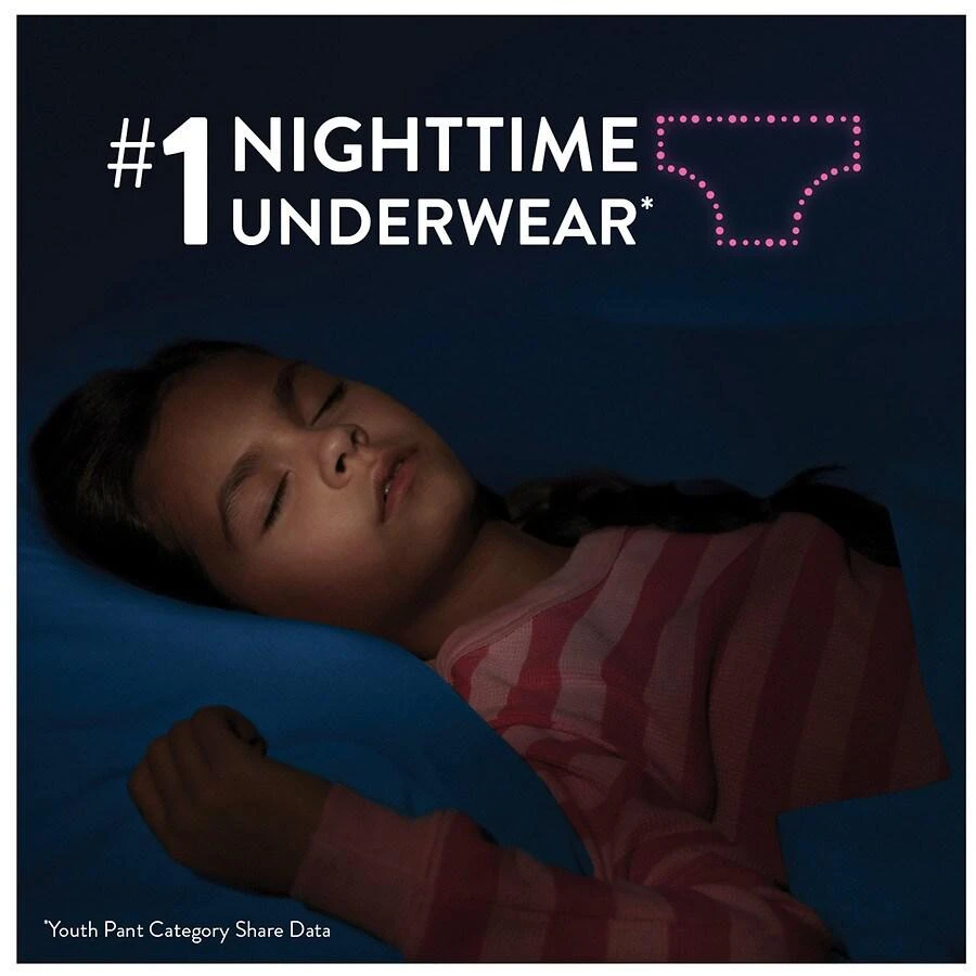 Girls' Nighttime Bedwetting Underwear XS (28-43 lb.) 商品