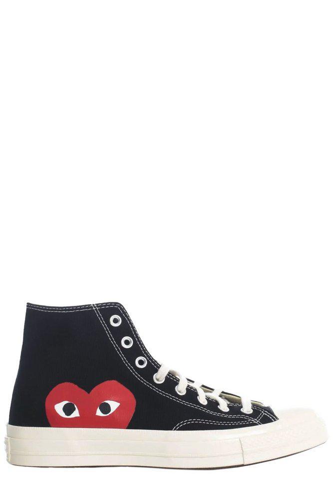 商品Comme des Garcons|Comme des Garçons Play X Converse Big Heart High-Top Sneakers,价格¥893,第1张图片