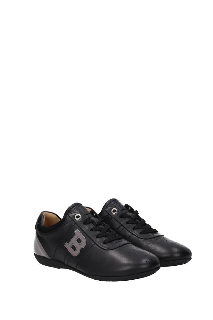 商品Bally|Sneakers Leather Black,价格¥1042,第4张图片详细描述