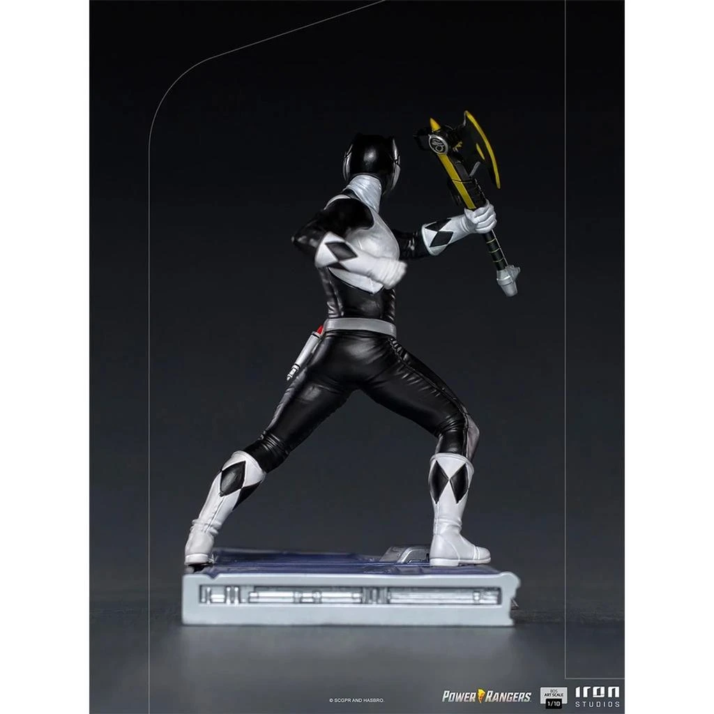 商品Iron Studios Black Ranger BDS Mighty Morphin Power Rangers Art Scale 1/10 Collectible Statue (17cm),价格¥1808,第5张图片详细描述