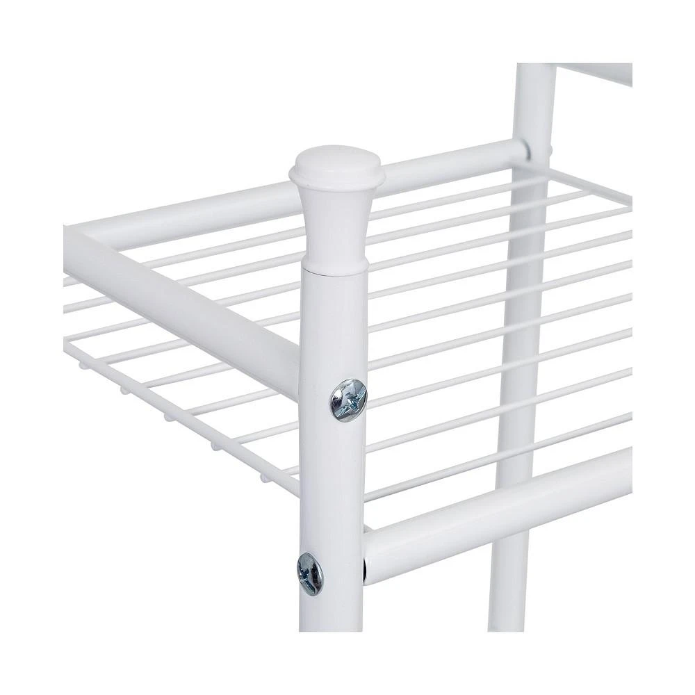 6-Tier White Bathroom Storage Shelving Unit 商品