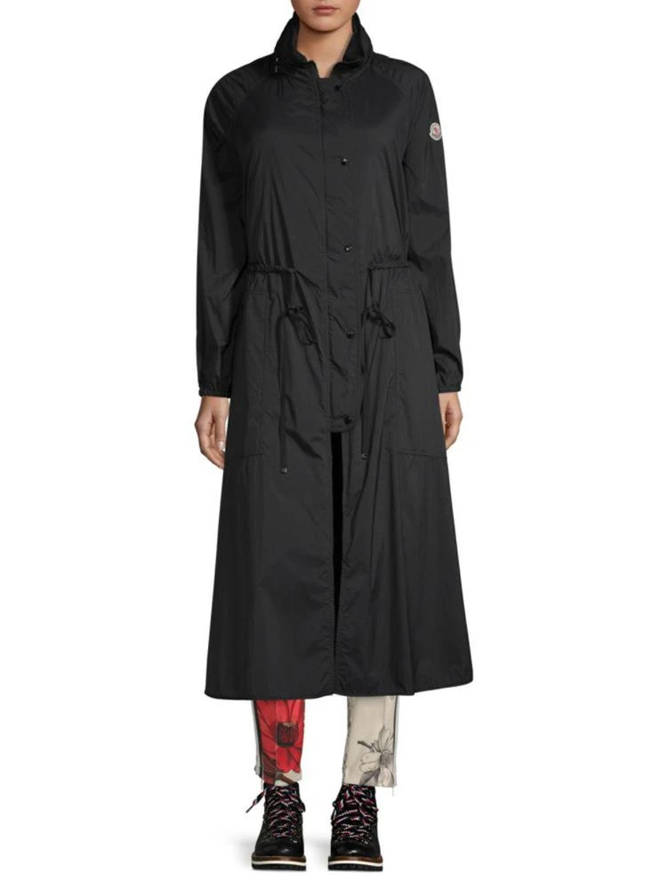 商品Moncler|Moncler - Moutte Long Raincoat,价格¥10796,第1张图片