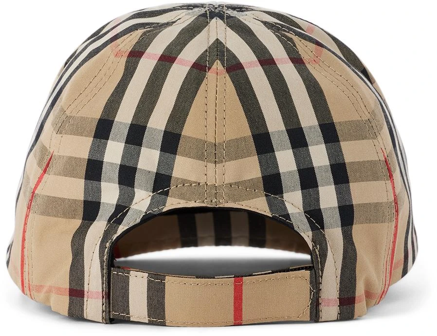 商品Burberry|驼色 Vintage Check 婴儿棒球帽,价格¥1076,第2张图片详细描述