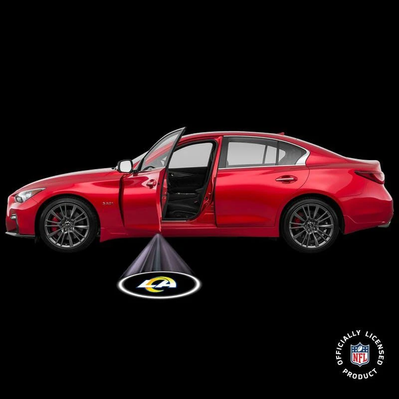 商品Sporticulture|NFL Los Angeles Rams  LED Car Door Light,价格¥378,第1张图片