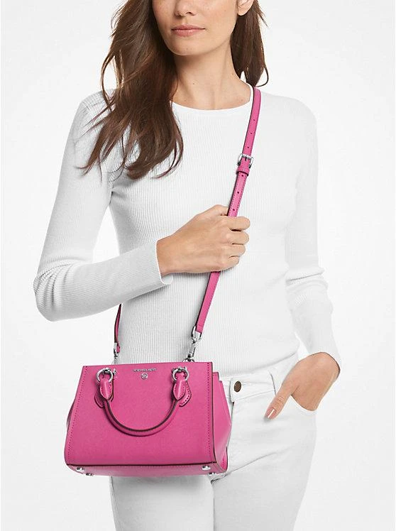 商品Michael Kors|Marilyn Small Saffiano Leather Crossbody Bag,价格¥1899,第3张图片详细描述