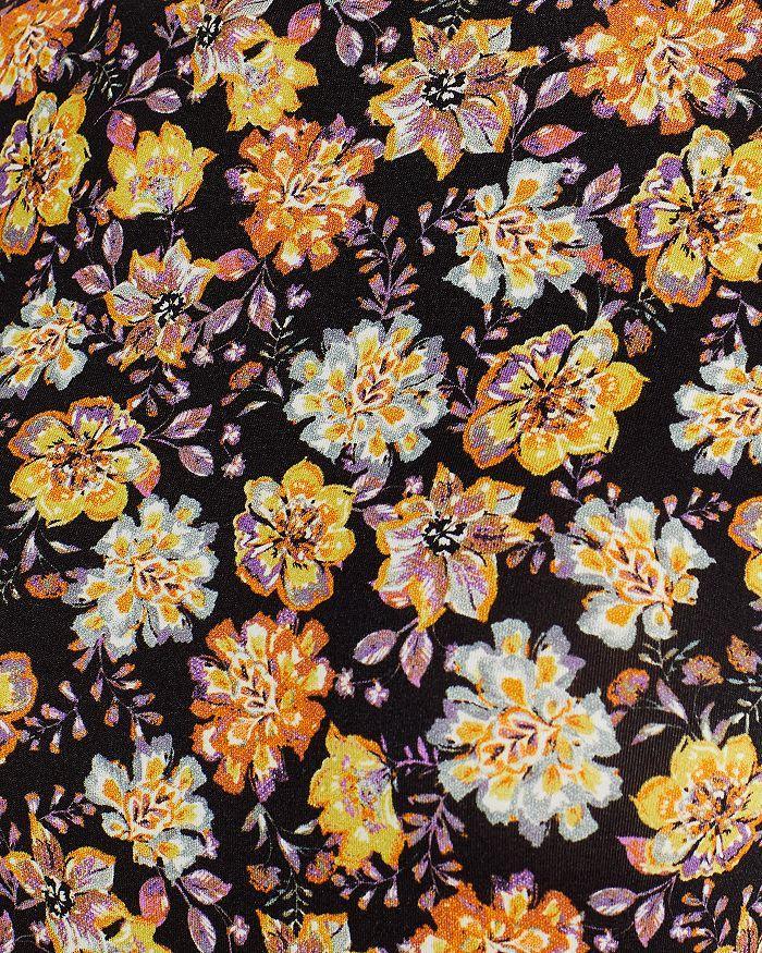 商品AQUA|Tapestry Floral Mock Neck Top - 100% Exclusive,价格¥354,第6张图片详细描述