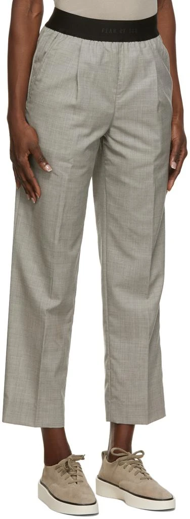 商品Fear of god|Grey Wool Everyday Trousers,价格¥2058,第2张图片详细描述