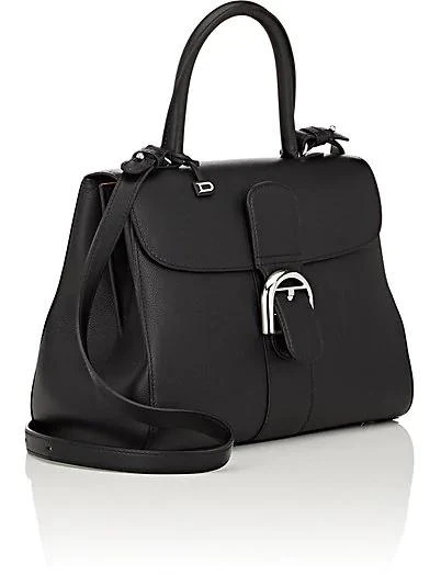 商品Delvaux|Brillant MM S Leather Satchel,价格¥35498,第3张图片详细描述