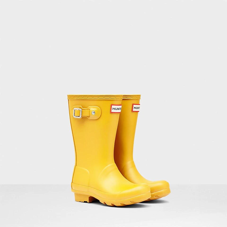 商品Hunter|HUNTER ORIGINAL BIG KIDS' WELLINGTON BOOTS - BLACK,价格¥286,第3张图片详细描述