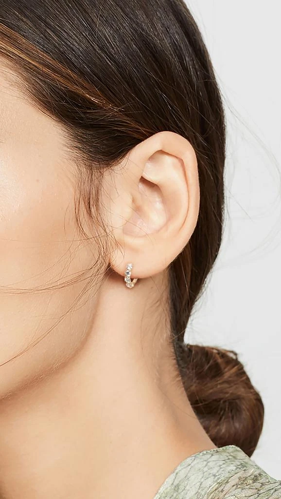 商品Jade Trau|Jade Trau 18k Catherine 贴耳耳环,价格¥24353,第2张图片详细描述