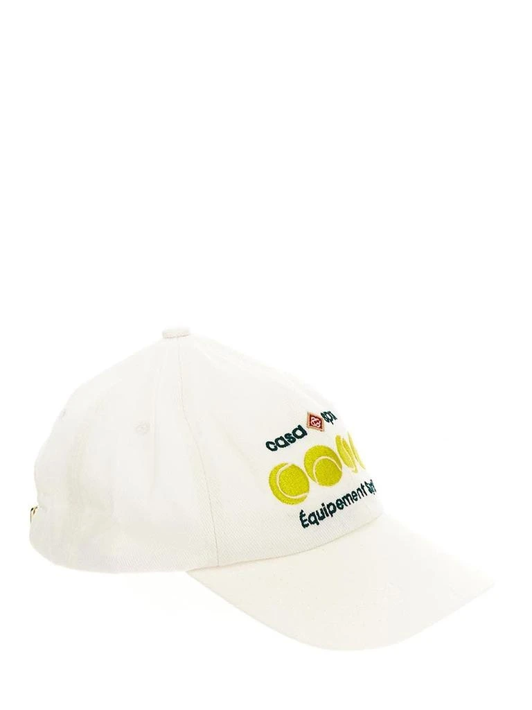 商品Casablanca|CASA SPORT TENNIS BALLS EMBROIDERED CAP,价格¥796,第1张图片