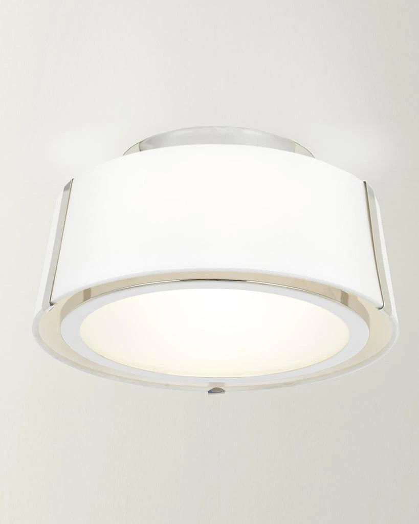 商品Crystorama|Fulton 2-Light Polished Nickel Ceiling Mount Light,价格¥3226,第1张图片