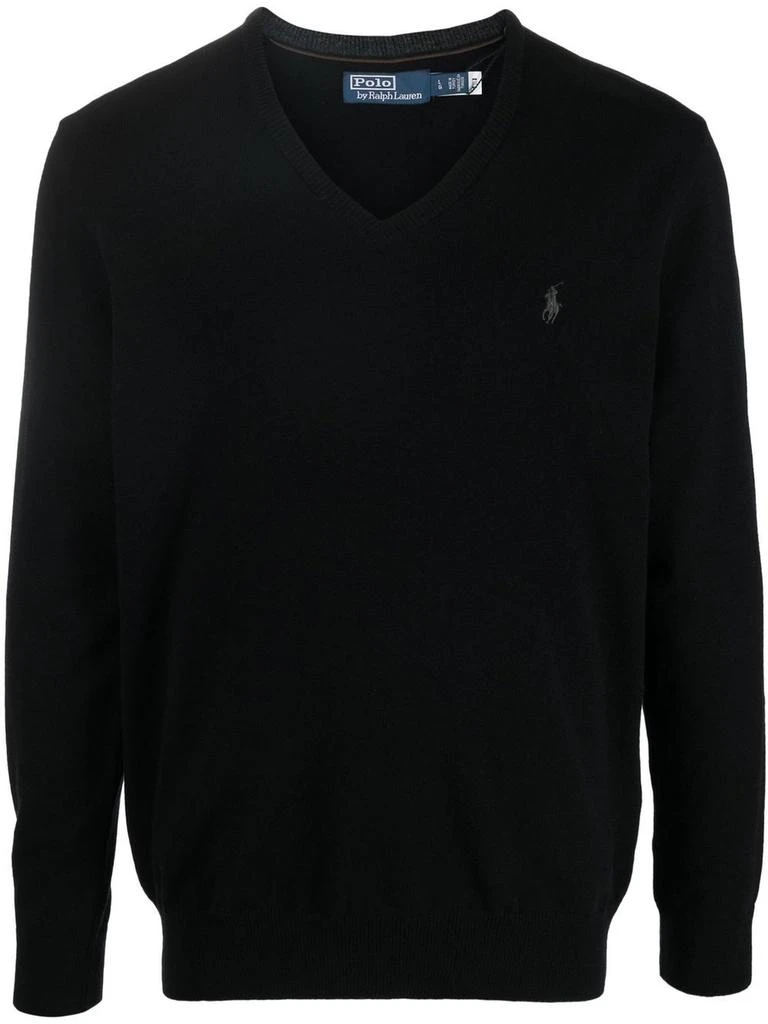商品Ralph Lauren|Black Wool Jumper,价格¥1393,第1张图片