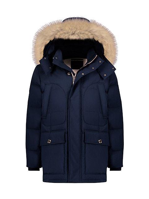 商品Andrew Marc|Olmstead Hooded Parka,价格¥3542,第1张图片