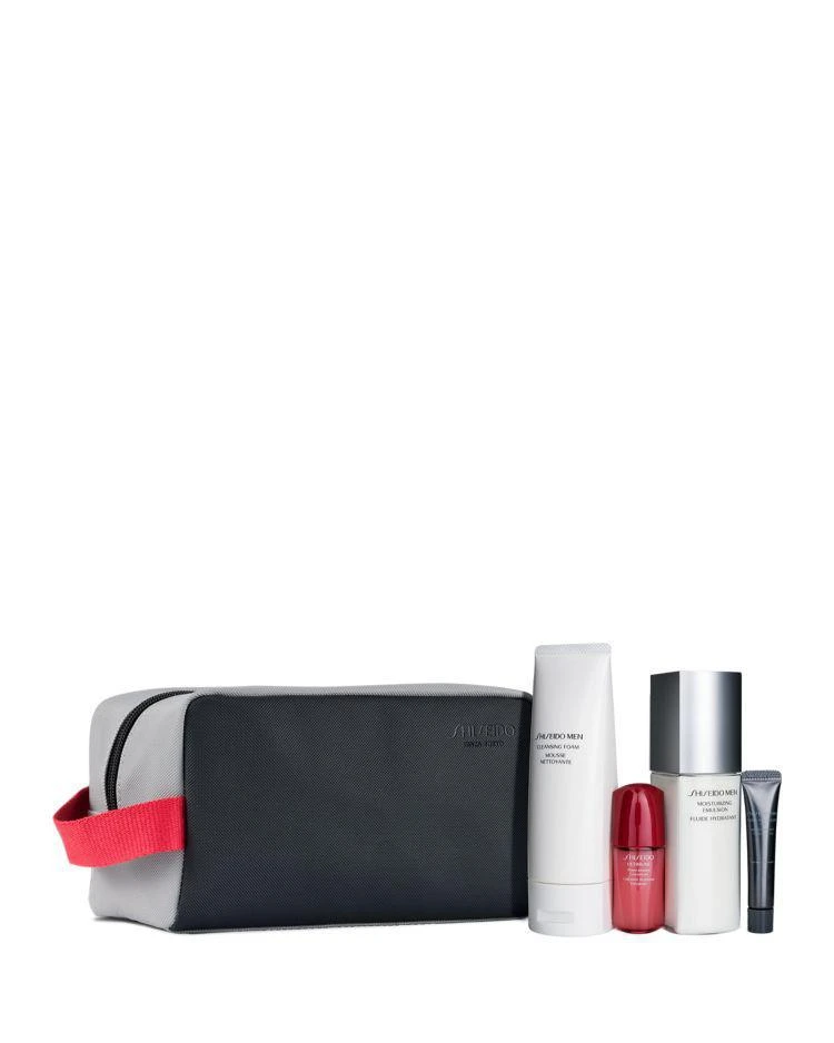商品Shiseido|Men's Essentials Skin Care Gift Set ($96 value),价格¥436,第1张图片