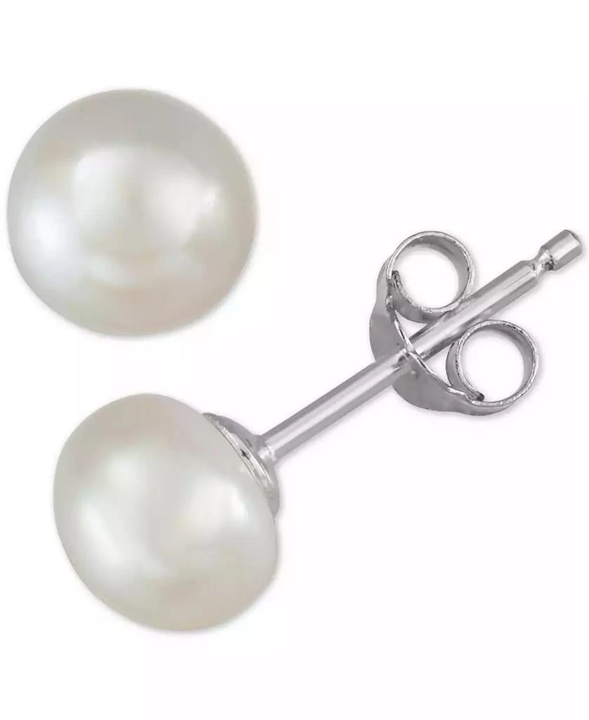 商品Macy's|3-Pc. Set Cultured Freshwater Pearl & Crystal Fireballs Pendant Necklace & 2-Pr. Matching Stud Earrings,价格¥389,第3张图片详细描述