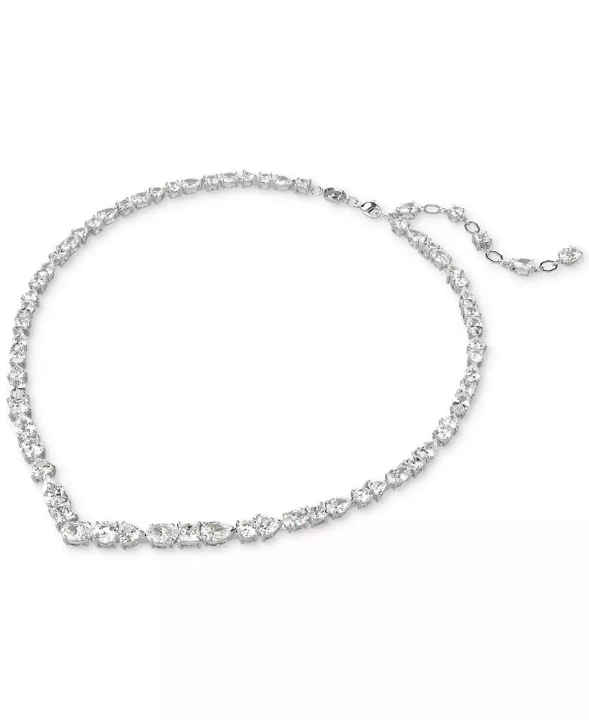 商品Swarovski|Silver-Tone 2-Pc. Set Mesmera Crystal Drop Earrings & Necklace, 15" + 2" extender,价格¥3190,第2张图片详细描述