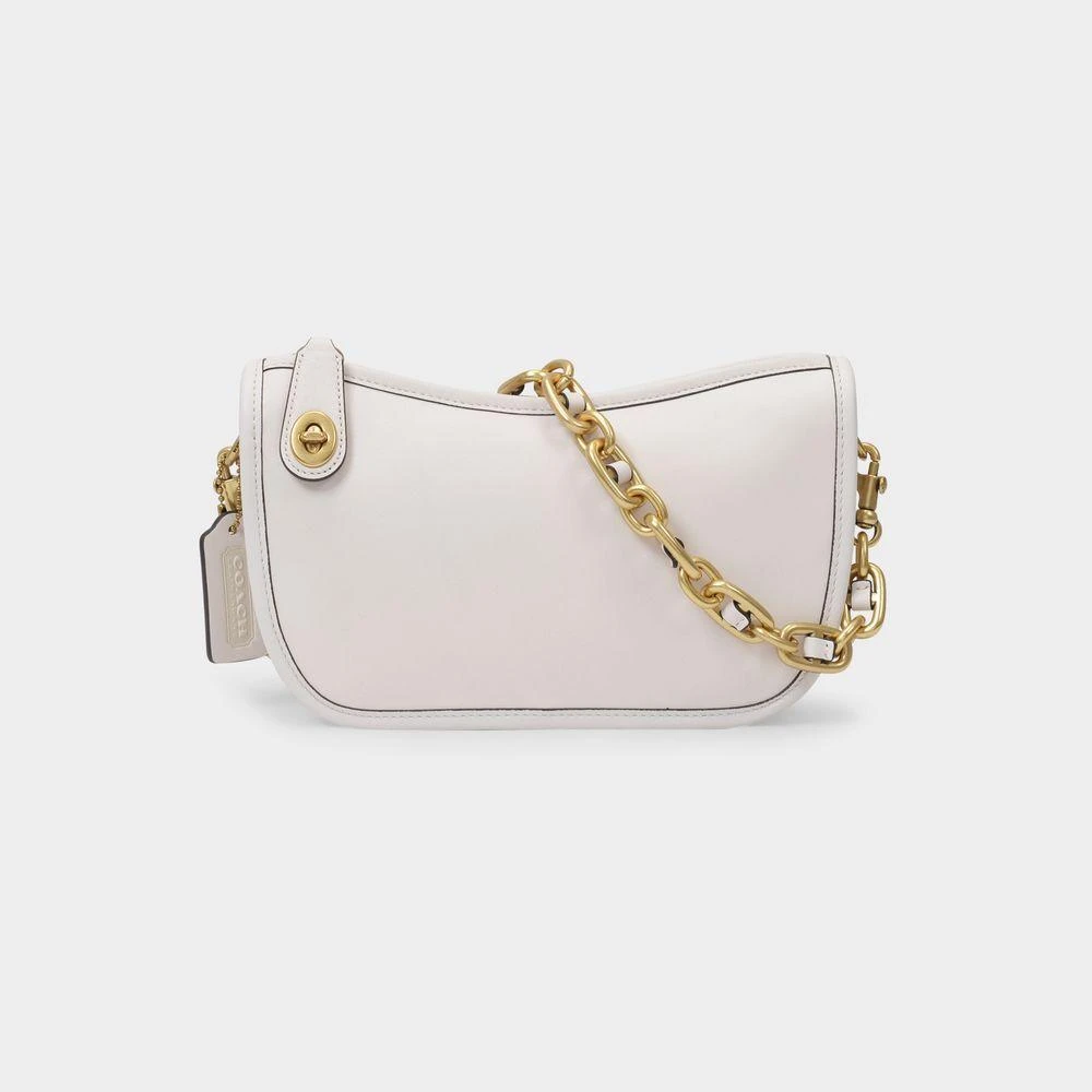 商品Coach|Swing Chain in Beige Leather,价格¥3742,第1张图片