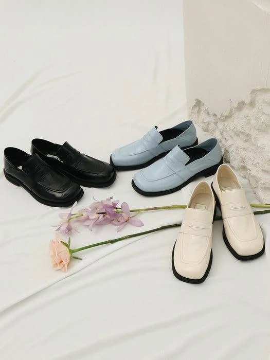 Pony Flat Loafer_3COLORS 商品