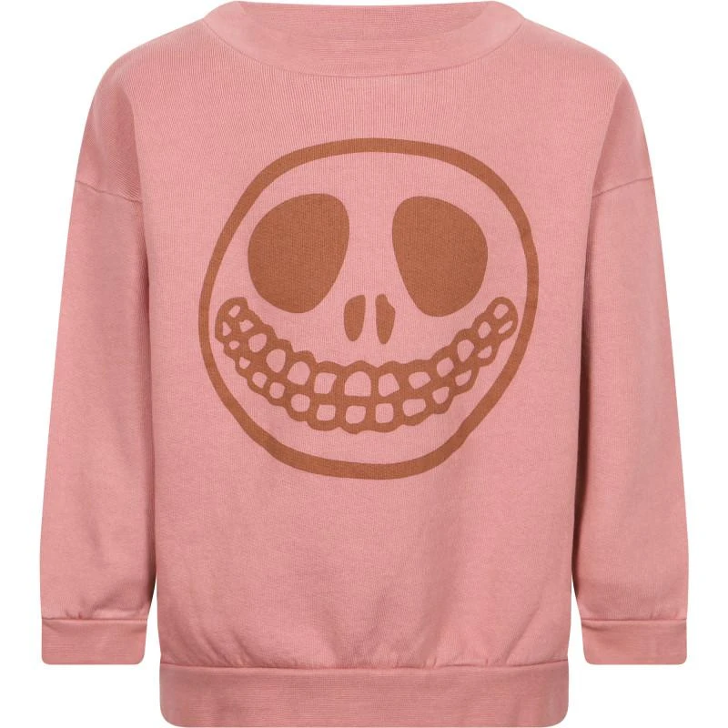 商品Little Man Happy|The grin sweatshirt in pink,价格¥570,第1张图片