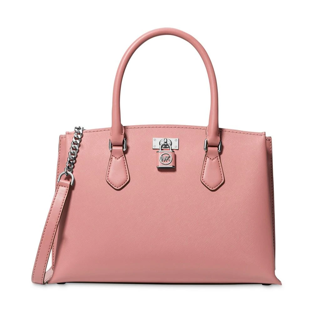 商品Michael Kors|Ruby Medium Double Compartment Leather Satchel,价格¥1610,第1张图片