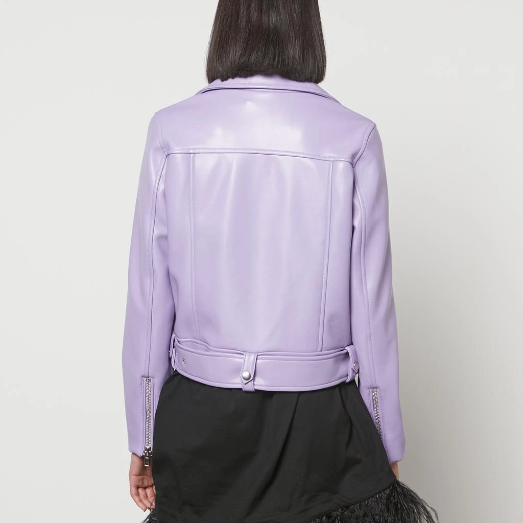 商品STAND STUDIO|Stand Studio Women's Esmeralda Biker Jacket - Powder Purple,价格¥393,第2张图片详细描述