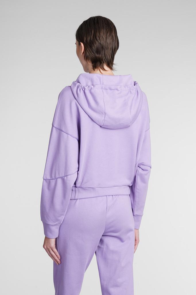 Emporio Armani Sweatshirt In Viola Cotton商品第3张图片规格展示