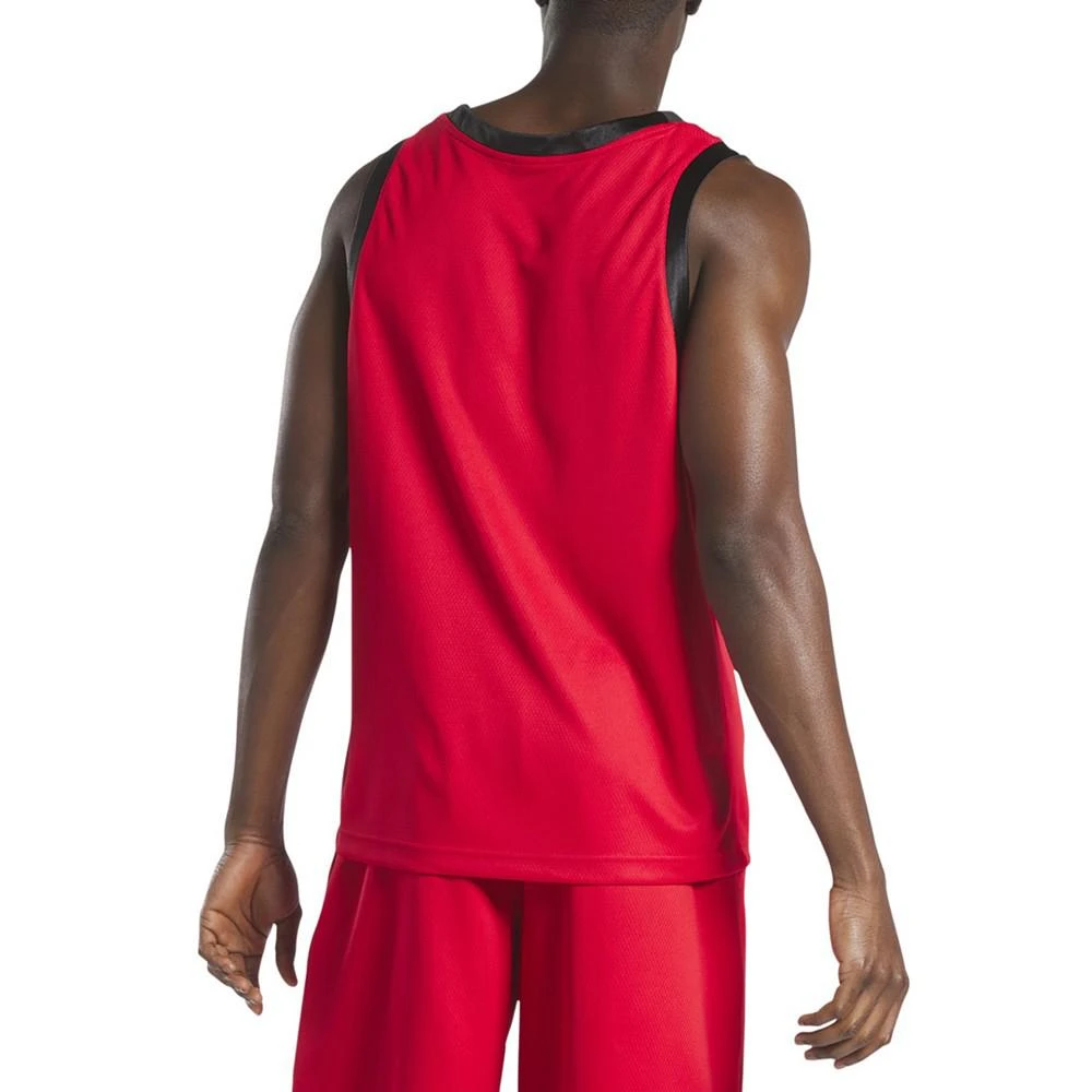 商品Reebok|Men's Basketball Mesh Logo Tank,价格¥79,第2张图片详细描述