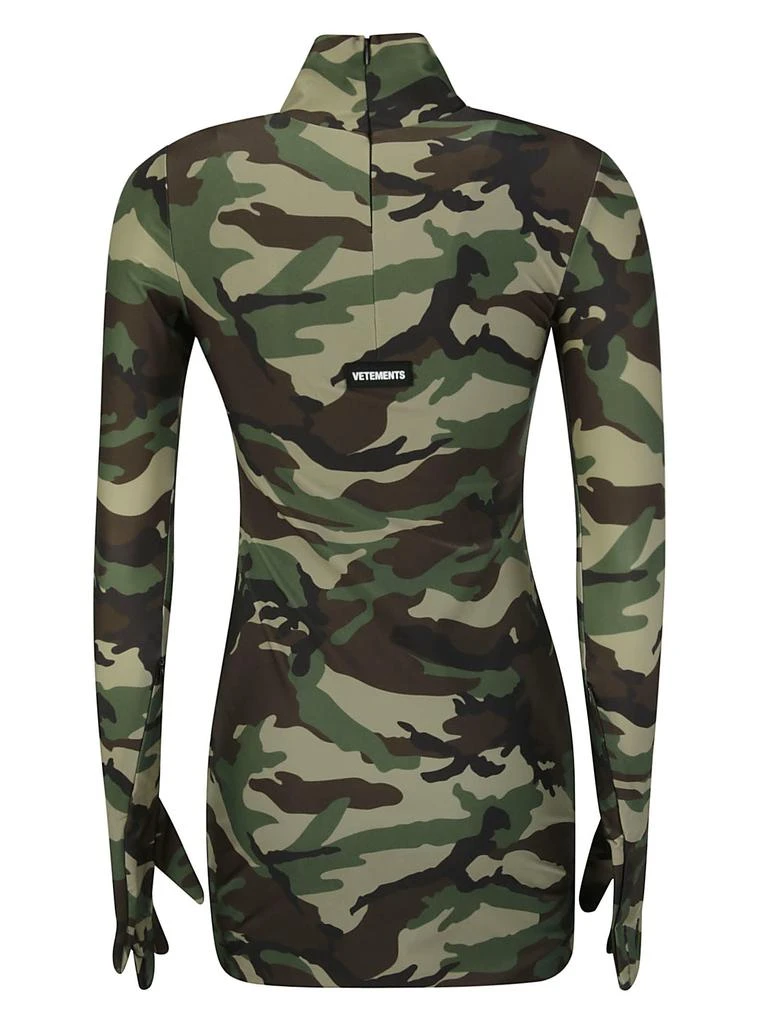 商品Vetements|Camo Styling Dress With Gloves,价格¥7507,第2张图片详细描述
