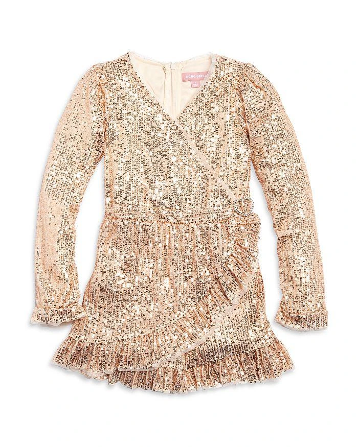 商品BCBG GIRLS|Girls' Sequin Romper - Big Kid,价格¥337,第1张图片