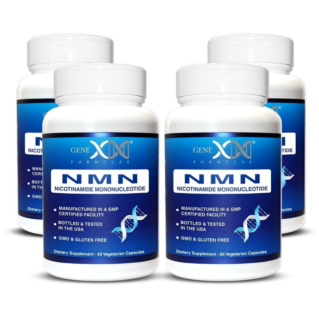 商品Genex Formulas|NMN Nicotinamide Mononucleotide Supplements 250mg - Stabilized Form (60 Capsules), 99% Pure NMN Supplement Capsules for Increased NAD Levels, DNA Repair, & Healthy Aging, GMP Certified, Genex Formulas,价格¥351,第1张图片