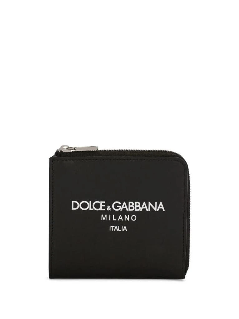 商品Dolce & Gabbana|Dolce & Gabbana Small Leather Goods in Black,价格¥1600,第1张图片