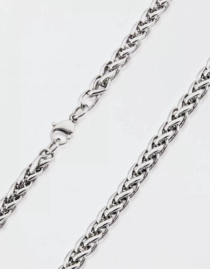 商品AE|West Coast Jewelry Stainless Steel Polished Spiga Chain Necklace,价格¥153,第2张图片详细描述