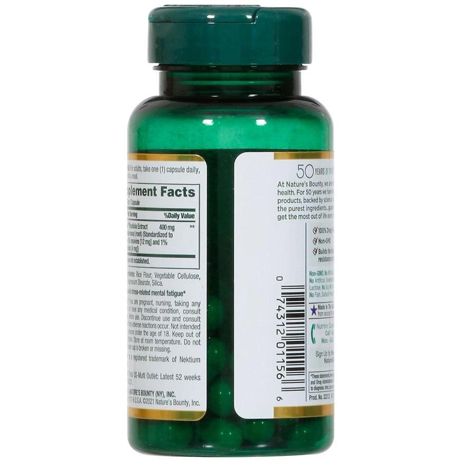 商品Nature's Bounty|Mental Fatigue & Stress Relief,价格¥163,第5张图片详细描述
