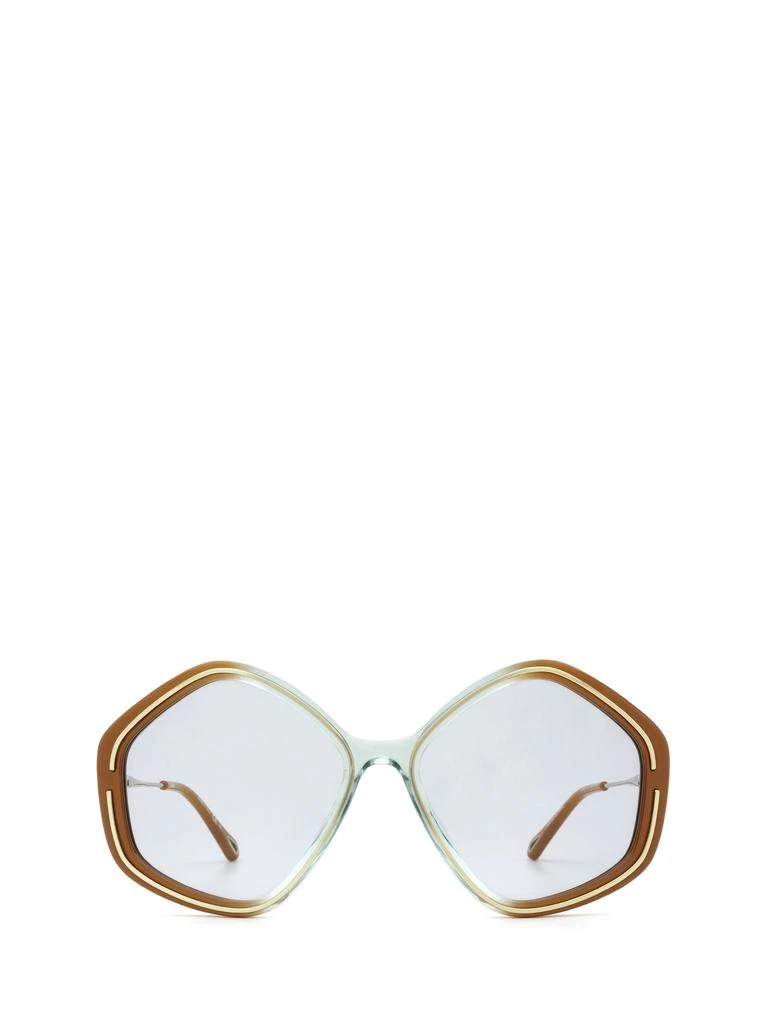商品Chloé|Chloé CH0061S brown female sunglasses,价格¥2150,第1张图片