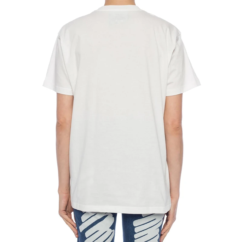 MOSCHINO 白色女士T恤 A0776-9140-1002 商品
