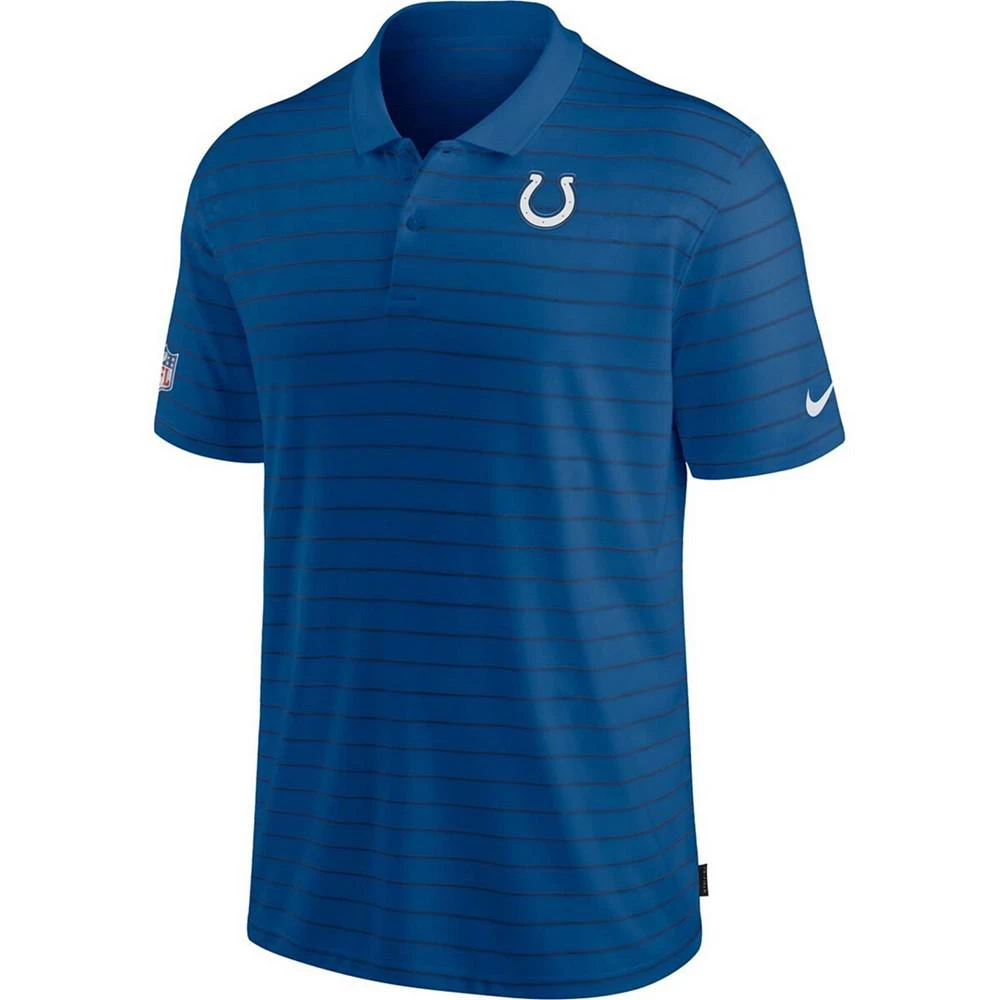 商品NIKE|Men's Big and Tall Royal Indianapolis Colts Sideline Victory Coaches Performance Polo,价格¥359,第3张图片详细描述