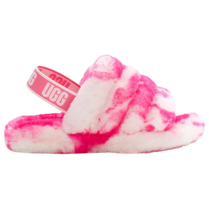 商品UGG|UGG Fluff Yeah Marble - Girls' Grade School,价格¥373,第1张图片
