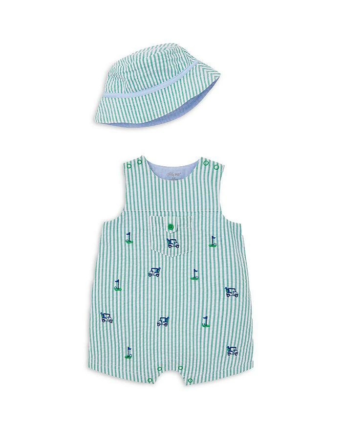 商品Little Me|Boys' Golf Sunsuit & Hat Set - Baby,价格¥253,第1张图片