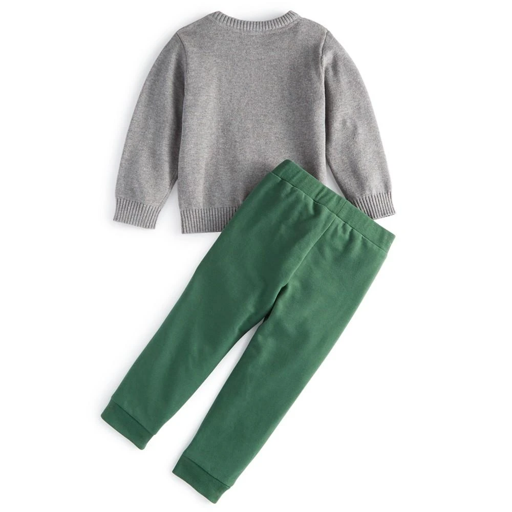 商品First Impressions|Baby Boys Bear Sweater and Pants, 2 Piece Set, Created for Macy's,价格¥72,第2张图片详细描述