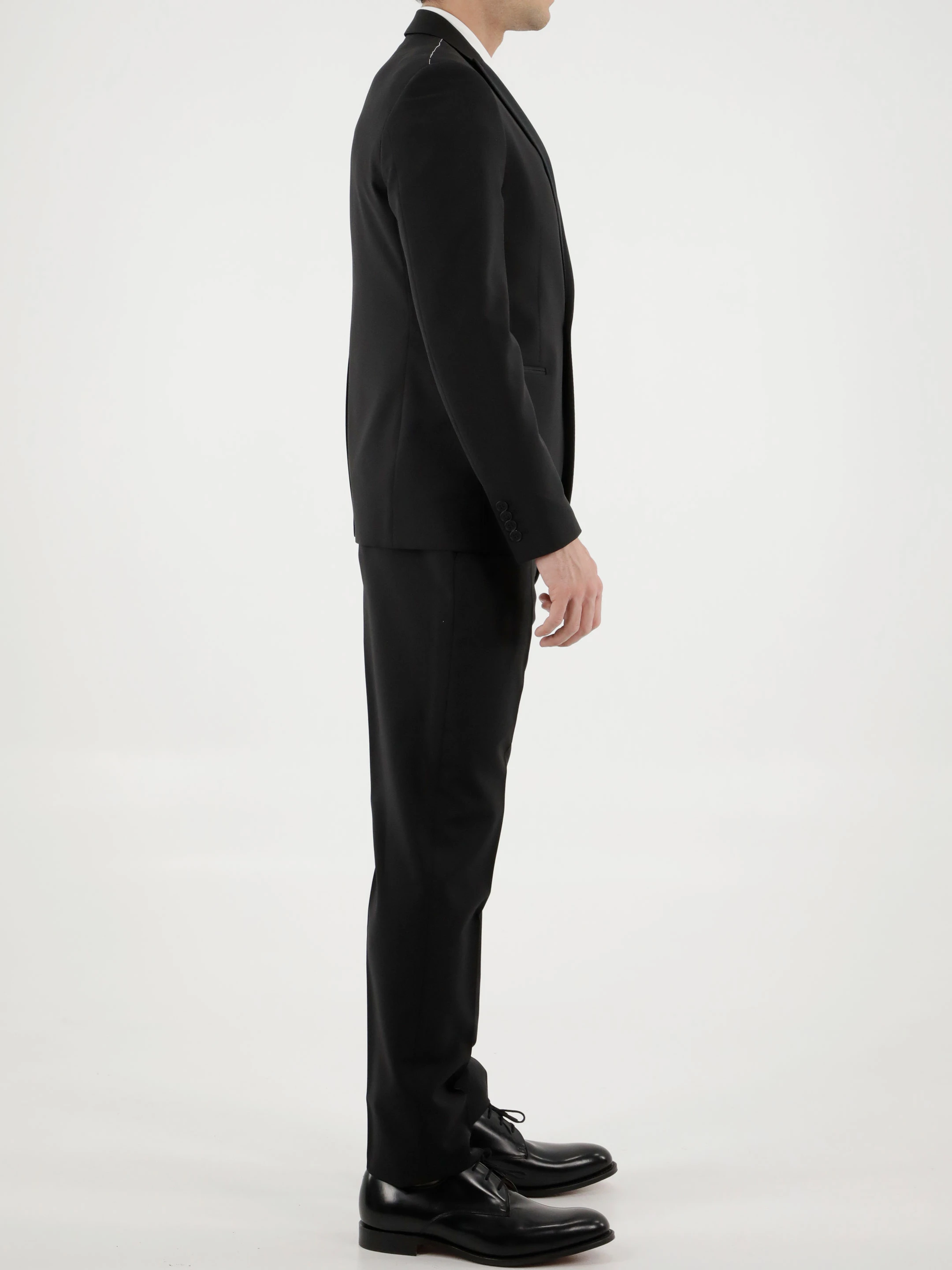 商品【商品预售7天】 TONELLO|TONELLO 男士西服套装 01AI203K3209U990 黑色,价格¥3826,第4张图片详细描述