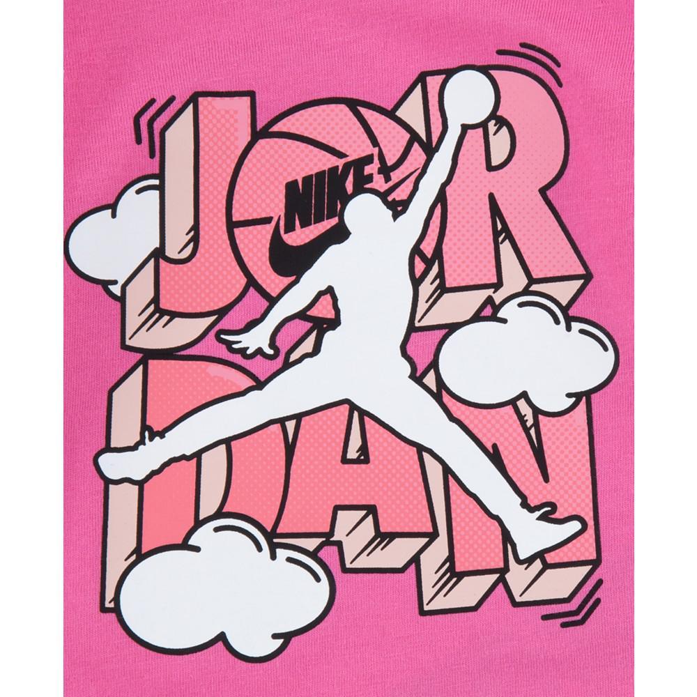 商品Jordan|Air Baby Girls Comic Bodysuit, Pack of 3,价格¥194,第5张图片详细描述