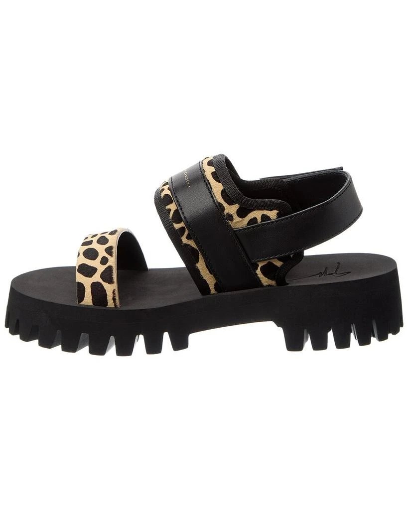 商品Giuseppe Zanotti|Cometa 15 Haircalf Sandal,价格¥2846,第2张图片详细描述