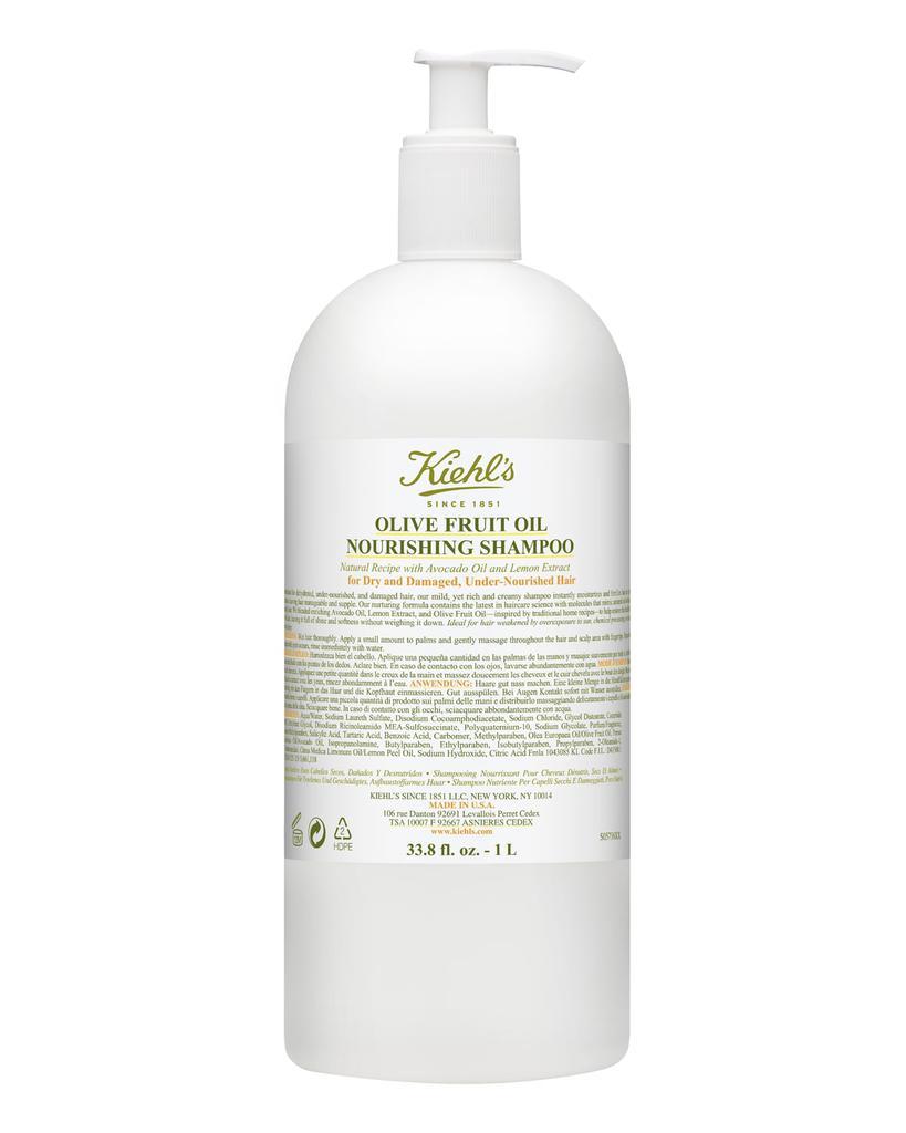 商品Kiehl's|1L Olive Fruit Oil Nourishing Shampoo,价格¥438,第1张图片