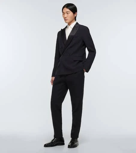 商品Giorgio Armani|修身亚麻裤装,价格¥7770,第2张图片详细描述