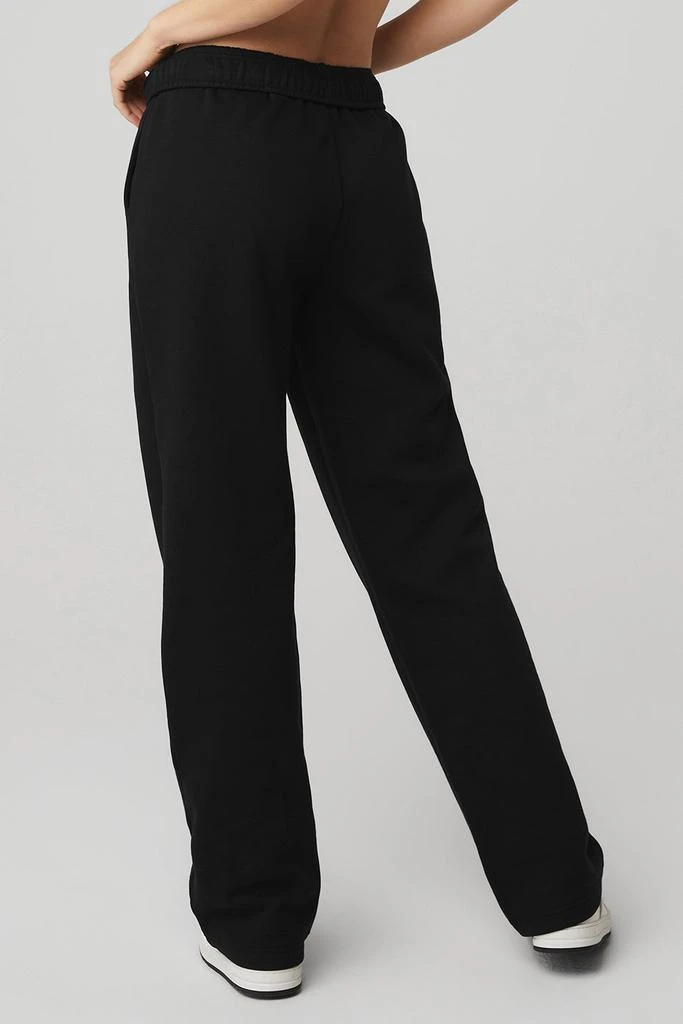 商品Alo|Accolade Straight Leg Sweatpant - Black,价格¥962,第2张图片详细描述