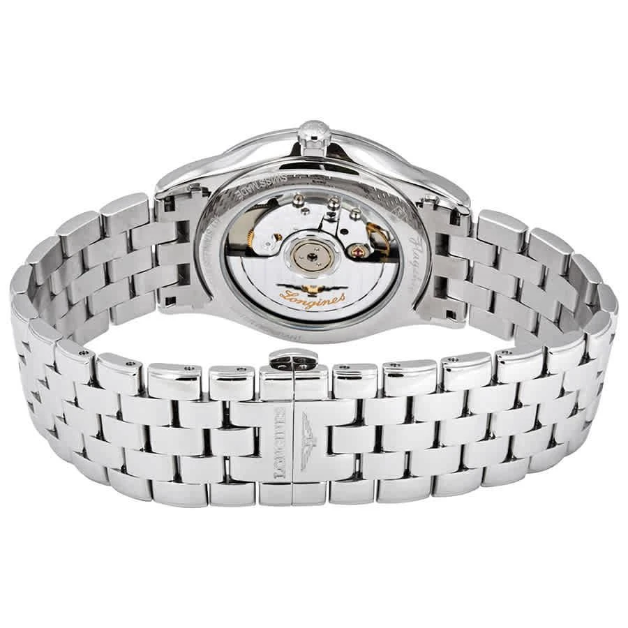 商品Longines|Flagship Automatic White Matte Dial Men's Watch L49744216,价格¥8804,第3张图片详细描述