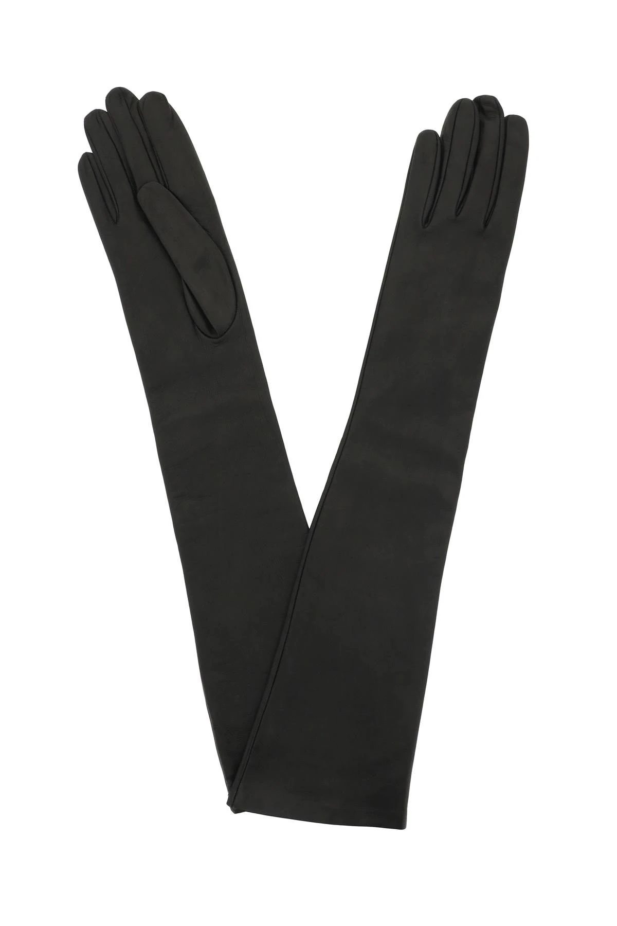 商品【商品预售7天】 Dries Van Noten|Dries Van Noten 女士手套 GLOVES222002Q199900 黑色,价格¥1802,第1张图片