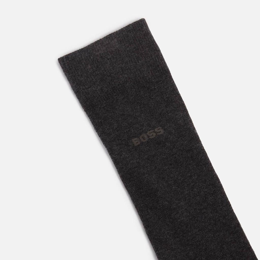 商品Hugo Boss|BOSS Bodywear Two-Pack Regular Cotton-Blend Socks,价格¥177,第5张图片详细描述
