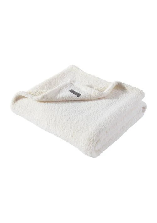 商品Eddie Bauer|Bauer Eb Solid Mingled 1 Piece Sherpa Throw,价格¥136,第1张图片